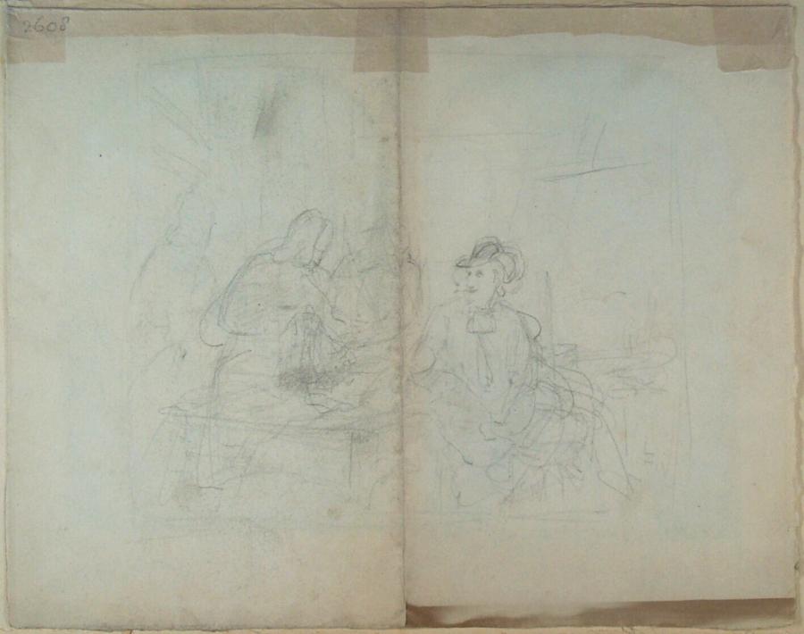 Figuren in interieur