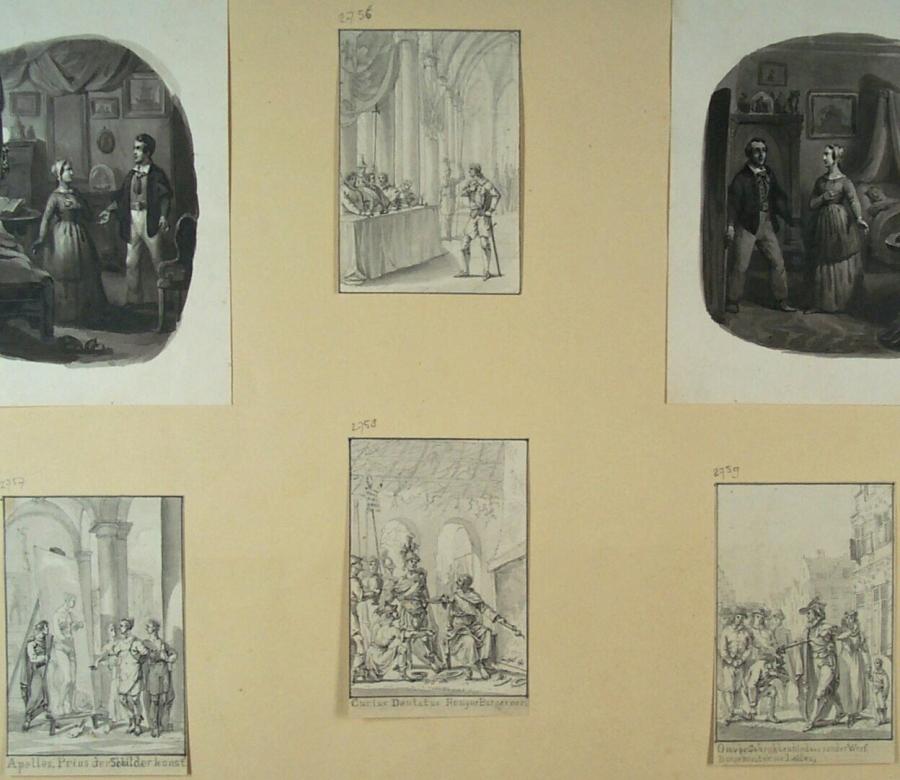 Book Illustrations for Jacobus Kok's Vaderlandsch Woordenboek