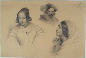 man-in-a-beret-with-two-women