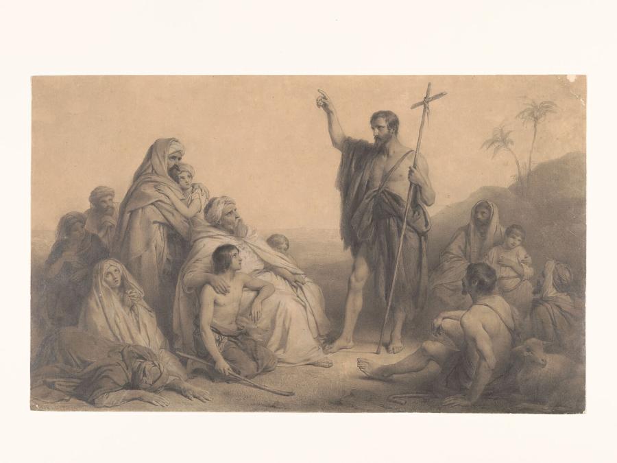 Saint John the Baptist Preaching in the Wilderness