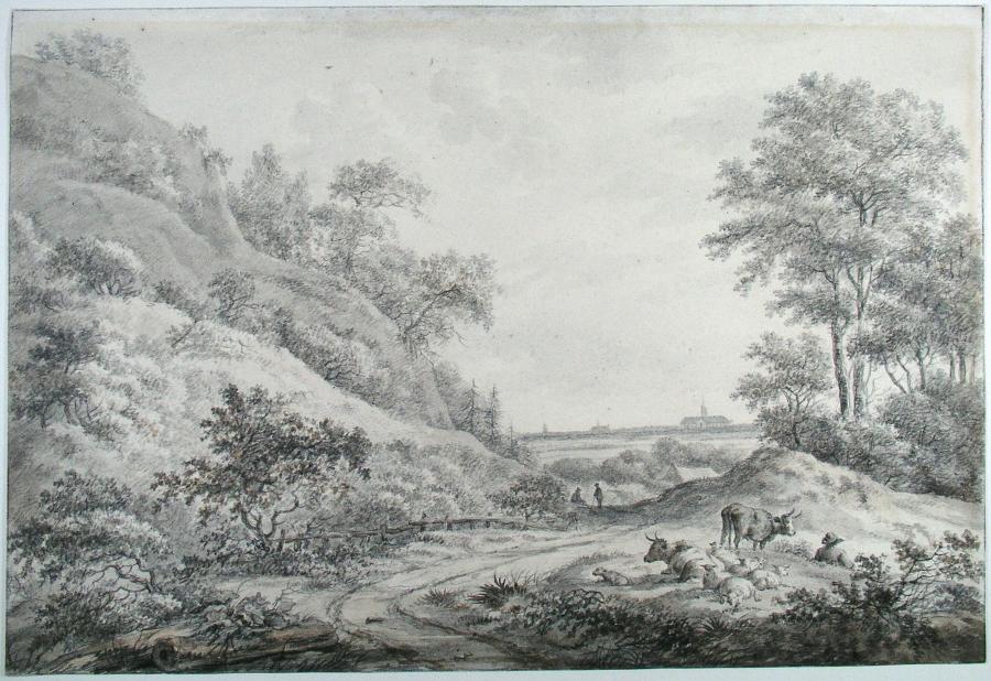 View of Haarlem from the Dunes