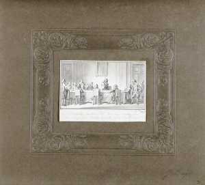 baron-joan-derk-van-der-capellen-tot-den-poll-reads-his-speech-about-the-overijssel-drost-services-in-the-landscape-house-25-26-september-1781