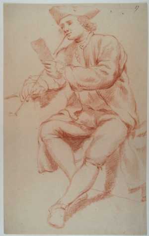figure-study-of-a-man-smoking-a-pipe