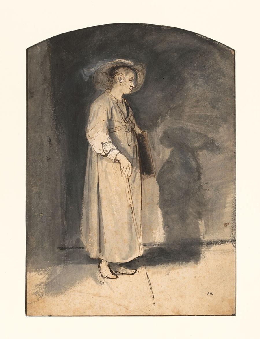Standing Woman with a Stick
