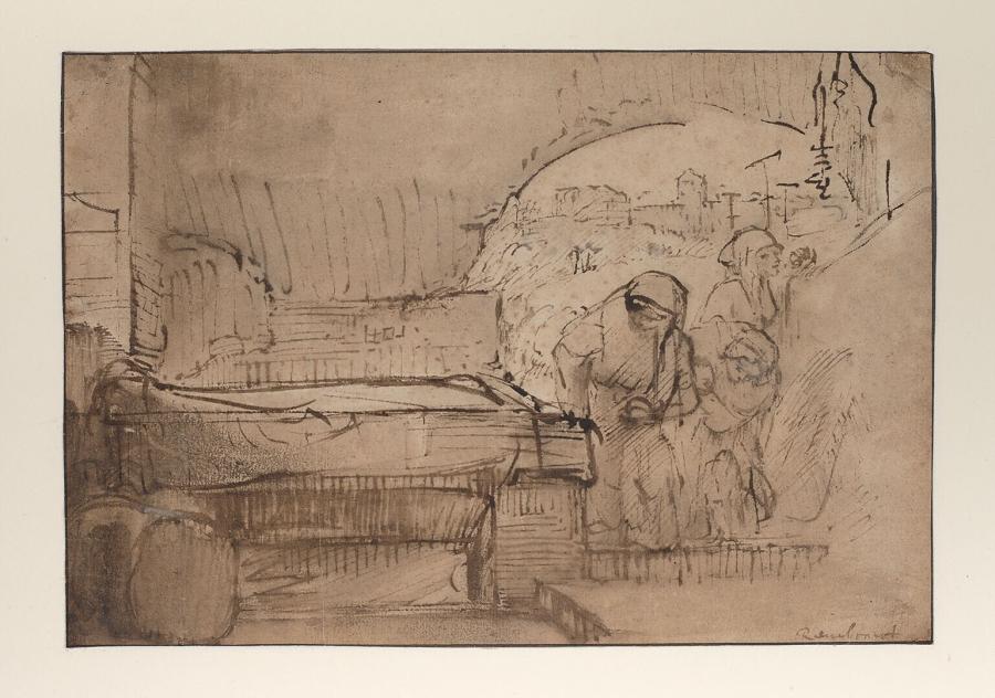 The Three Mary's at the Tomb