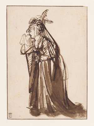 weeping-woman-in-a-rich-dress-an-actress