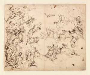 compositiestudie-voor-de-heilige-drie-eenheid-in-het-paradijs-met-heiligen-en-engelen