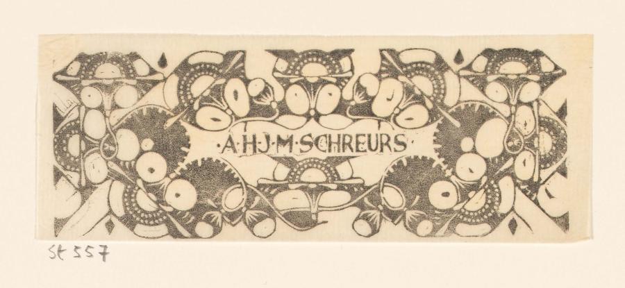 Business card of  A.H.J.M. Schreurs