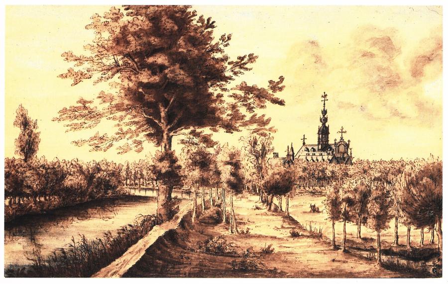 Landscape with a Canal and a Church