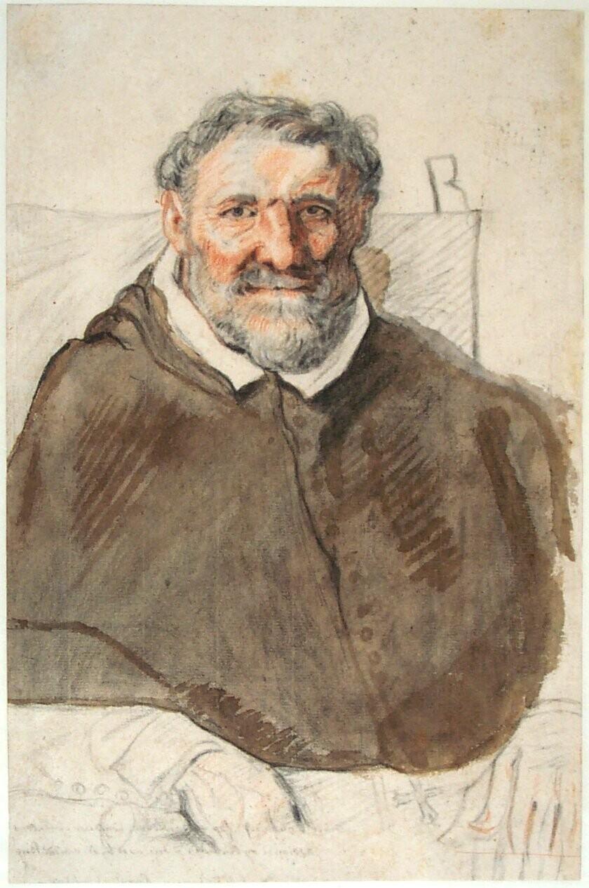 Portret van Michaell Ophovius (1570-1637), eerste bisschop van 's Hertogenbosch