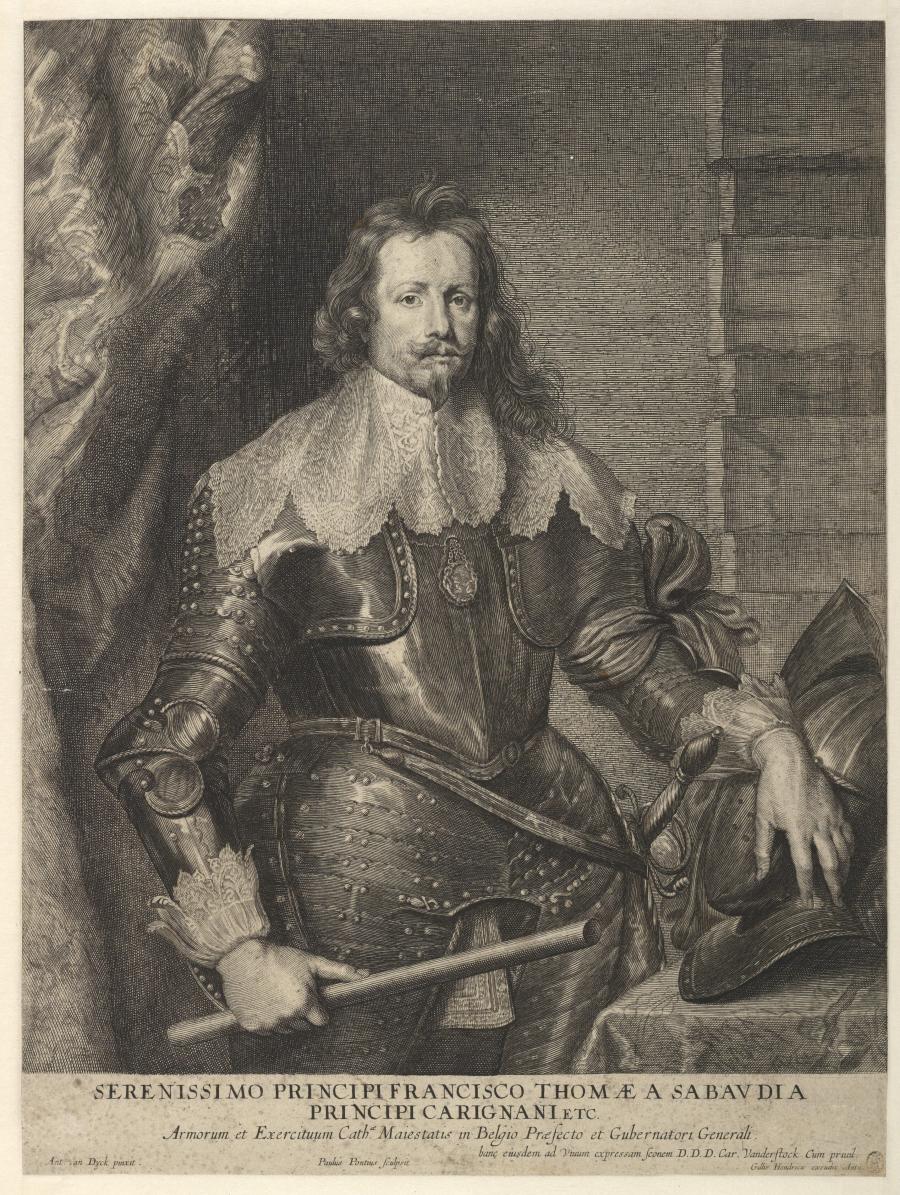 Portrait of Thomas Francis, Prince of Savoye-Carignan