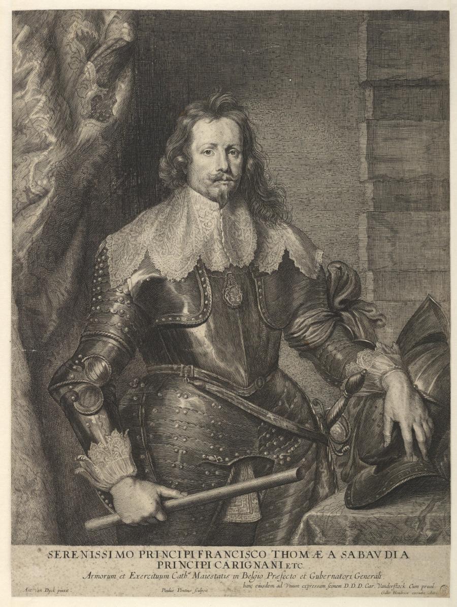 Portrait of Thomas Francis, Prince of Savoye-Carignan