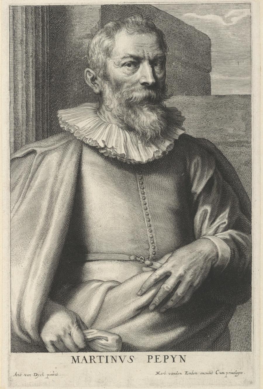 Portrait of Maarten Pepyn, Painter