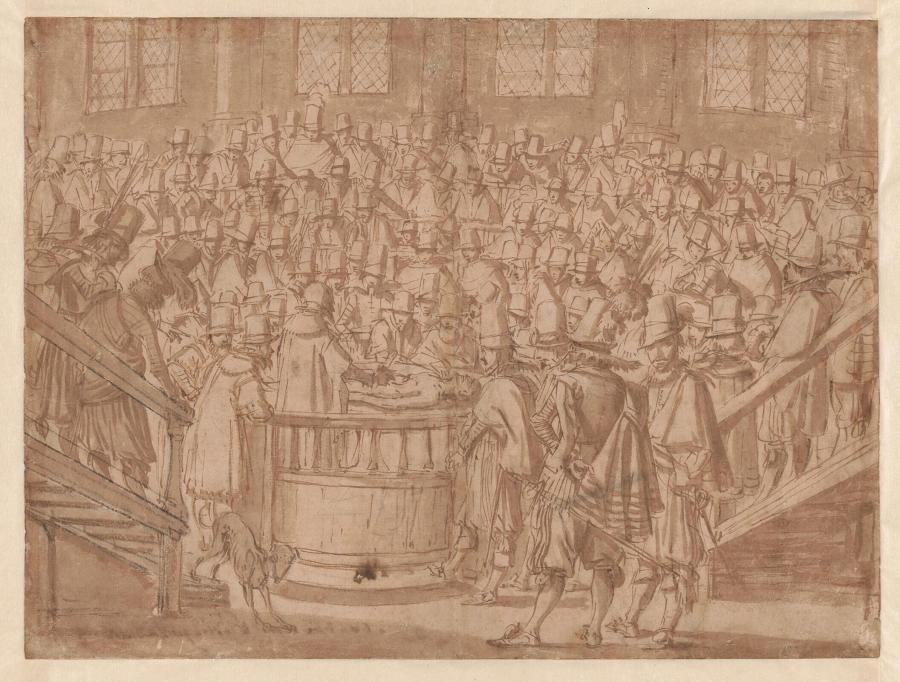 Anatomy Lesson, probably at Leiden University
