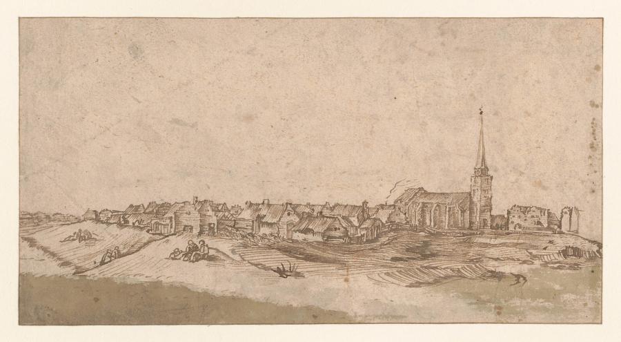 Gezicht op Scheveningen