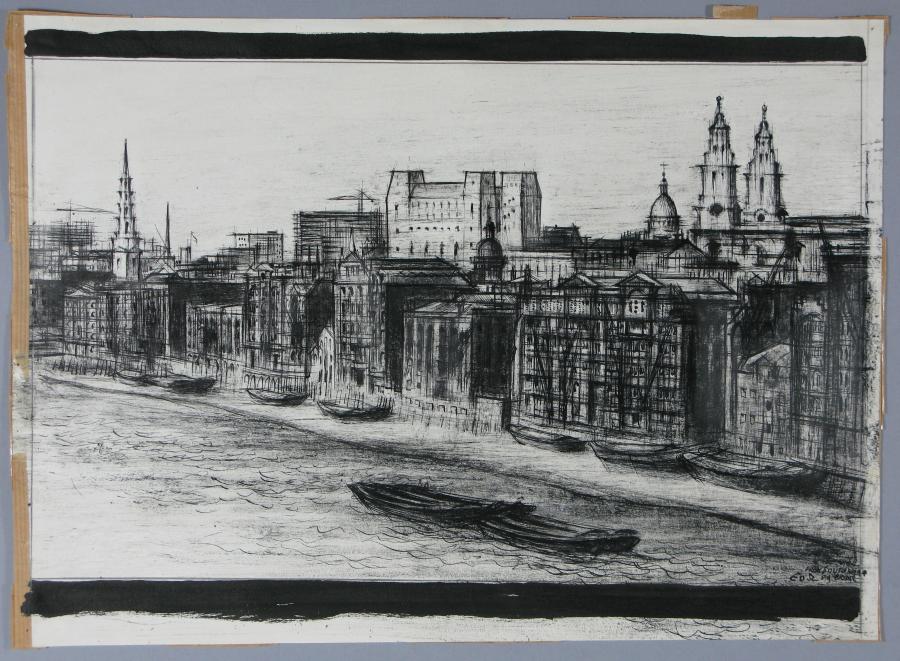 View from Southwark Bridge