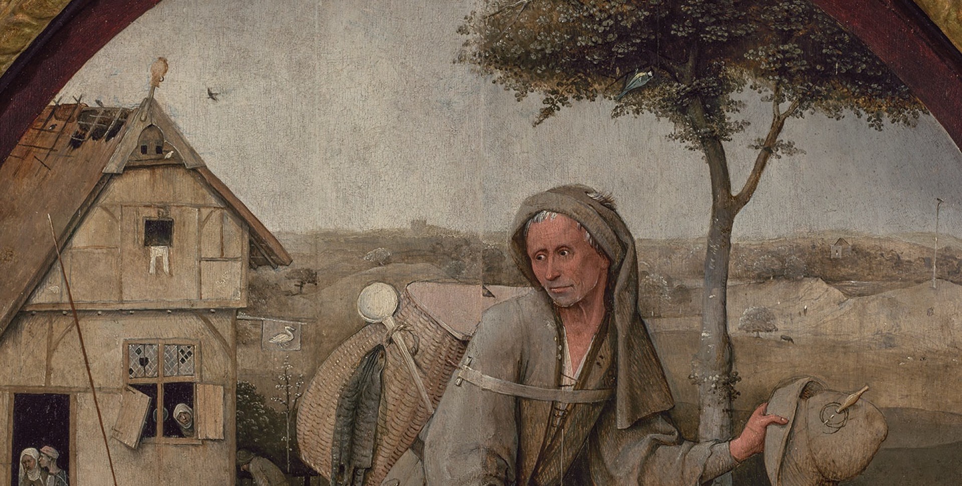 Jheronimus Bosch, The Pedlar, circa 1500
