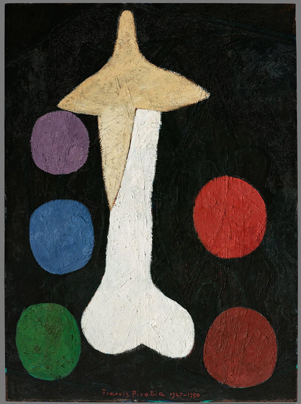 Francis Picabia, Egoism, 1947-1950, aankoop met steun van het Mondriaan Fonds 1996