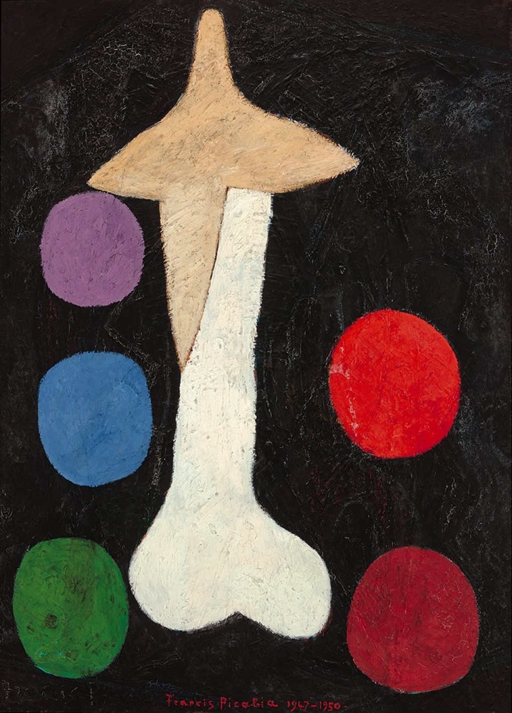 Francis Picabia, Egoism (Egoïsme), 1947-1950, olieverf op doek, aankoop met steun van: Mondriaan Fonds 1996