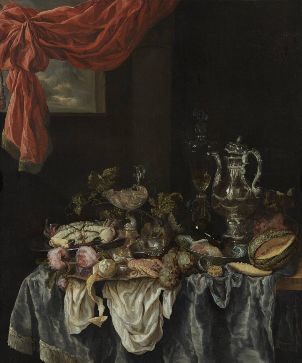 Abraham van Beijeren, Sumptuous Still Life, 1654, oil on canvas, loan: Stichting Museum Boijmans Van Beuningen 1950