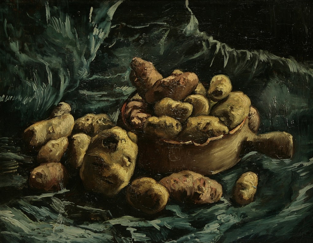 Vincent van Gogh, Still Life with Potatoes, 1885, oil on canvas, loan: private collection 1983
