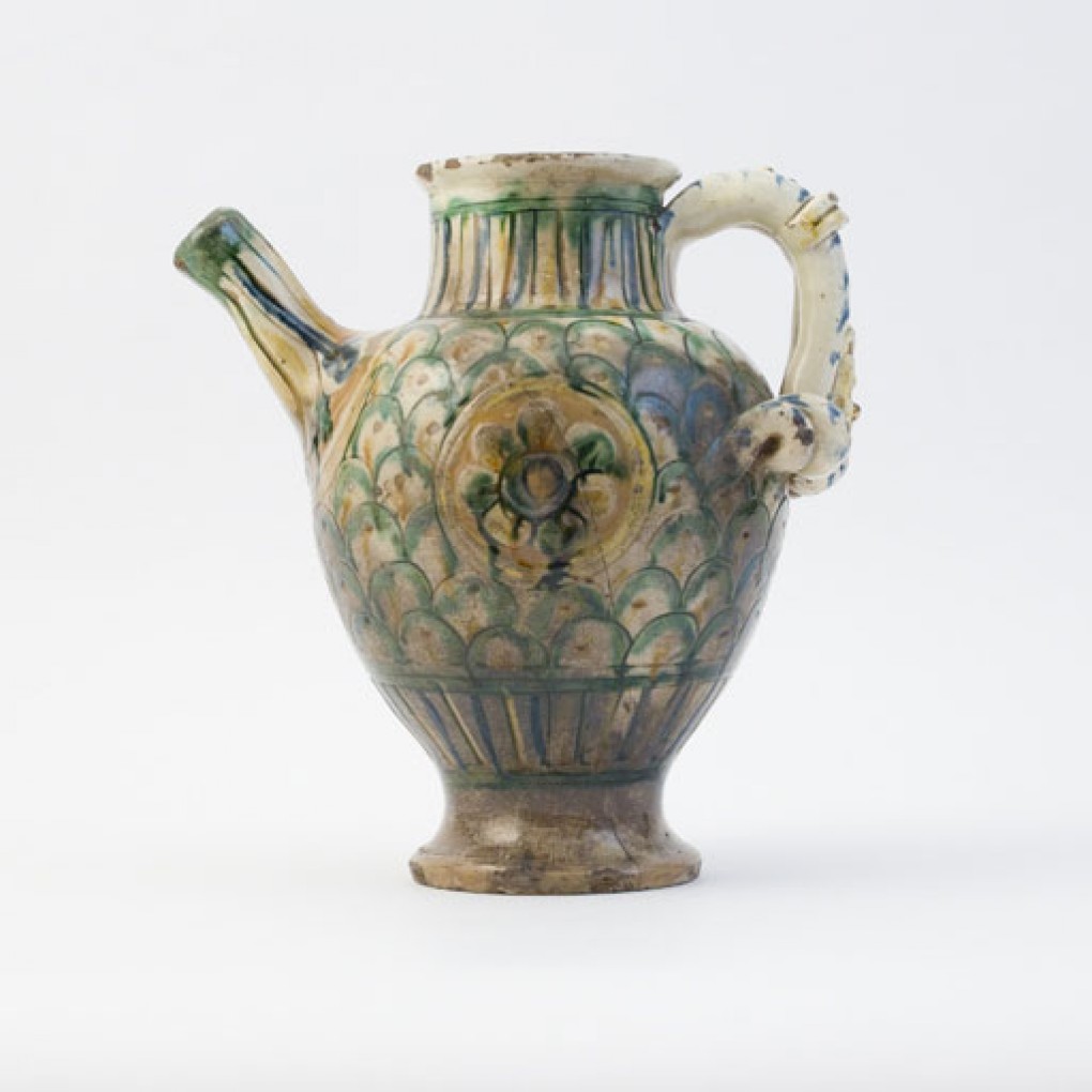 Anoniem, Sgraffito siroopkan 1625-1675, aardewerk, sgraffito, aankoop 1959