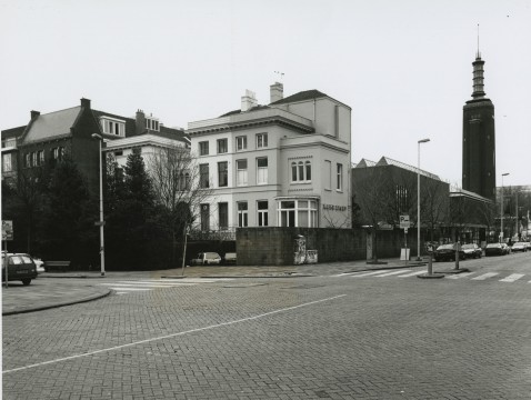 The new building designed by A. Bodon for Museum Boijmans Van Beuningen, 1972