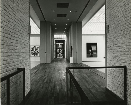 The new building designed by A. Bodon for Museum Boijmans Van Beuningen, 1972