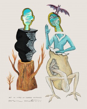 1. Iwan Smit, Art in Times of Surreal Distance, 2020