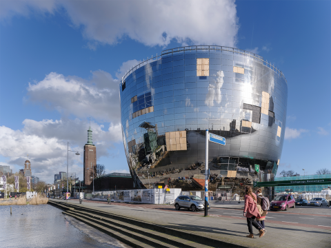 Depot Boijmans Van Beuningen and Museum Boijmans Van Beuningen. Photo: Ossip van Duivenbode.