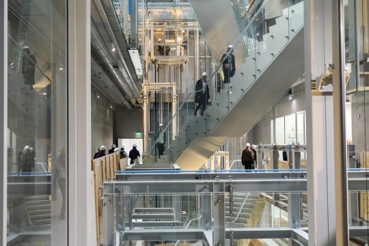 Zilveren Opening Depot Boijmans Van Beuningen. Foto Aad Hoogendoorn