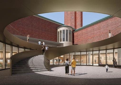 © Artist impressie Mecanoo Architecten