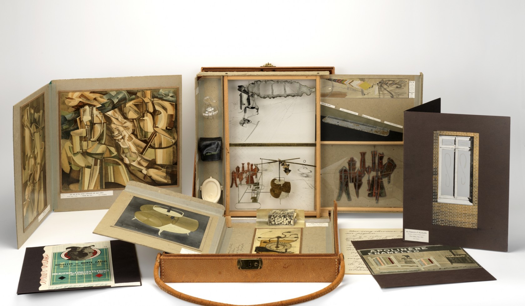 Marcel Duchamp, La boîte-en-valise, 1952, collection Museum Boijmans Van Beuningen.