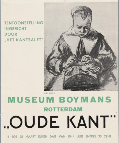 05-03-1938 t/m 28-03-1938 - Oude kant  (ingericht door de vereeniging ‘Het Kantsalet’)
